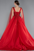 Rot Designer Verlobungskleid Lang ABU4432