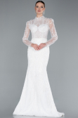 Hochzeitskleider Lang Weiß ABG105