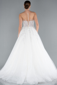 Hochzeitskleider Lang Weiß ABG034