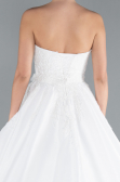 Hochzeitskleider Lang Weiß ABG093