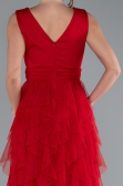 Abendkleid Lang Rot ABU4723