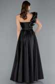 Abendkleid Lang Schwarz ABU4782
