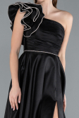 Abendkleid Lang Schwarz ABU4782