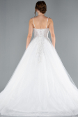 Hochzeitskleider Lang Weiß ABG106