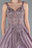 Designer Abendkleid Lang Lavendel ABU4551