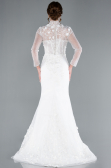 Hochzeitskleider Lang Weiß ABG115