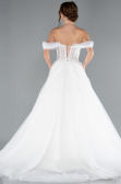 Hochzeitskleider Lang Weiß ABG088