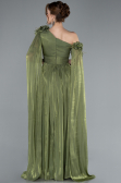 Abendkleid Lang Chiffon Khaki ABU4809
