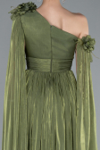 Abendkleid Lang Chiffon Khaki ABU4809