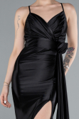 Abschlusskleid Lang Schwarz ABU4814