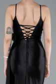 Abschlusskleid Lang Schwarz ABU4814