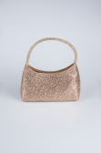 Rosa Abendtasche Steinbesetzt VT915