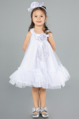 Abendkleid für Kinder Kurz Lila ABK2296
