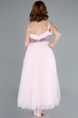 Abendkleid für Kinder Lang Puder ABU4830
