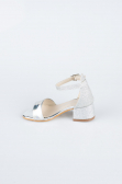 Silber Kinderschuhe Gespiegelt SE768