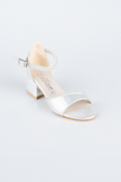 Kinderschuhe Kristall Silber SE786