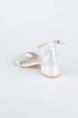 Kinderschuhe Kristall Silber SE786