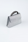 Abendtasche Platin SH844