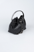 Abendtasche Verputz Schwarz SH846
