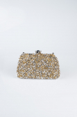 Abendtasche Gold SH849