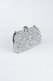 Abendtasche Silber SH849