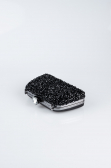 Abendtasche Verputz Schwarz SH849
