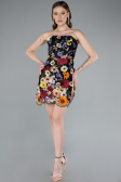 Partykleid Kurz Schwarz ABK2326