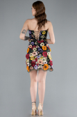 Partykleid Kurz Schwarz ABK2326