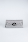 Abendtasche Glitzernd Platin SH845