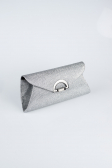 Abendtasche Glitzernd Platin SH845
