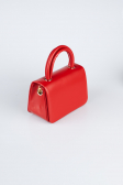 Abendtasche Leder Rot KC264