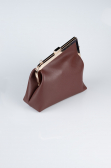 Abendtaschen Leder Braun KC475