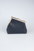 Abendtaschen Leder Marineblau KC475