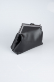 Abendtaschen Leder Schwarz KC475