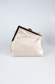 Abendtaschen Gemustertes Leder Gold KC475