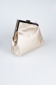 Abendtaschen Gemustertes Leder Gold KC475