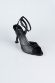 Party-Schuhe Leder Schwarz AB1134
