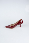 Stiletto Lackleder Weinrot AB1135