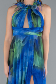 Abendkleid Lang Meergrün ABU4901