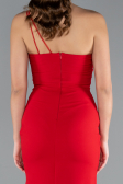 Standesamtkleid Lang Rot ABU4891
