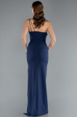Standesamtkleid Lang Marineblau ABU4891