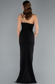 Standesamtkleid Lang Schwarz ABU4891