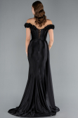 Abendkleid Lang Schwarz ABU4903