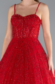 Abendkleid Lang Rot ABU3839