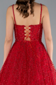 Abendkleid Lang Rot ABU3839