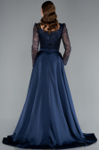 Abendkleid Lang Marineblau ABU4603