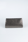 Abendtasche Verputz Platin V451
