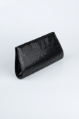 Abendtasche Verputz Schwarz V451