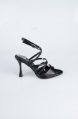 Party-Schuhe Leder Schwarz AB1136