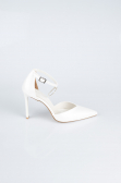 Stiletto Haut Weiß AB1139